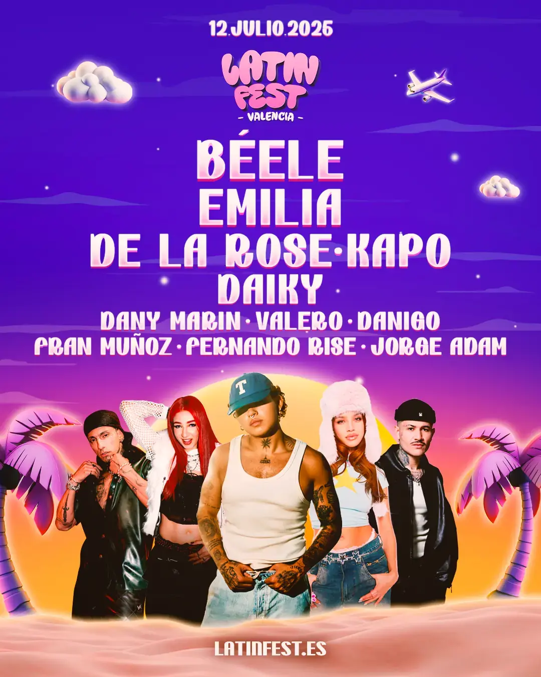Cartel de Latin Fest 2025