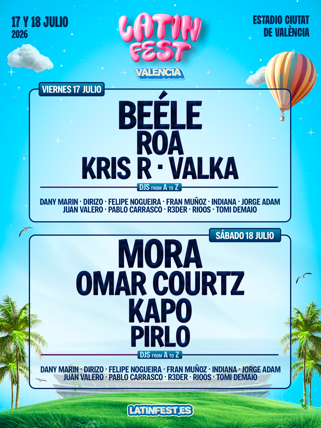 Cartel de Latin Fest 2026