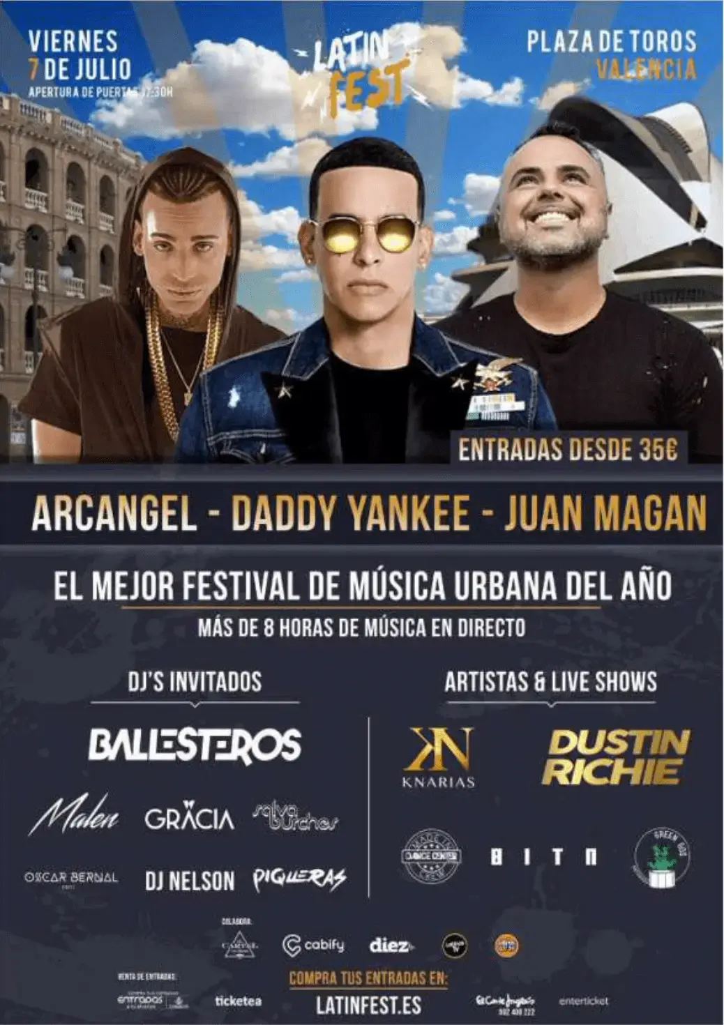 Cartel de Latin Fest 2017