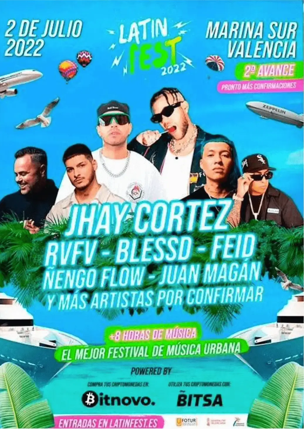 Cartel de Latin Fest 2022