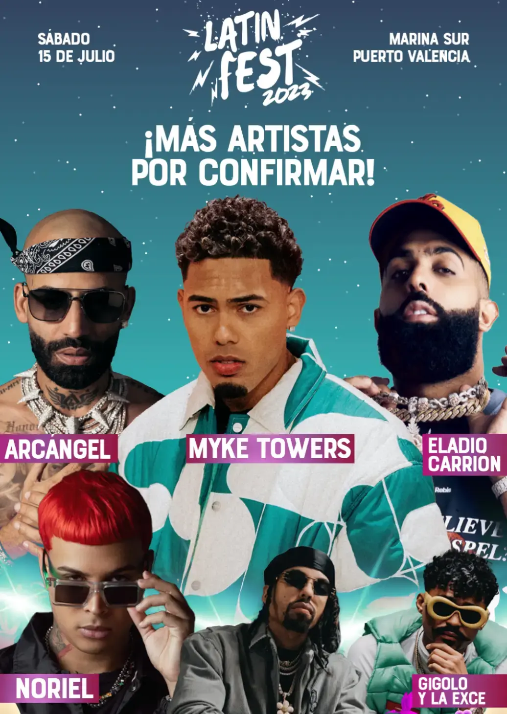 Cartel de Latin Fest 2023